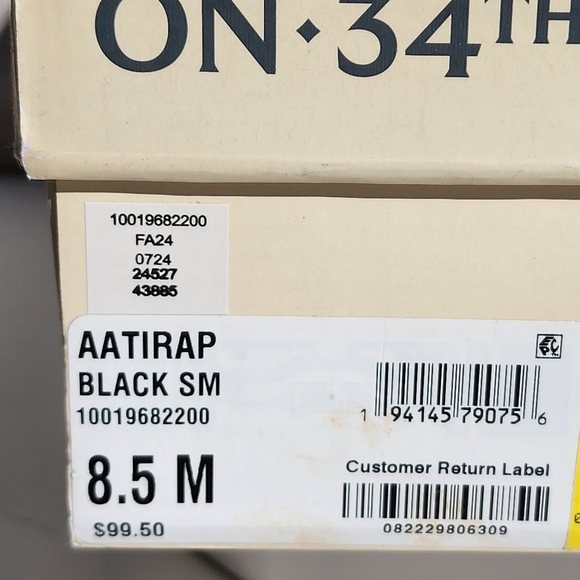 NEW - On 34th Aatira Tulip Booties - Size 8.5 M - Picture 10 of 10